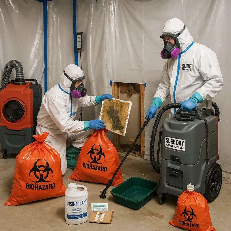 Contaminated Water Handling Protocols process in Durand, WI