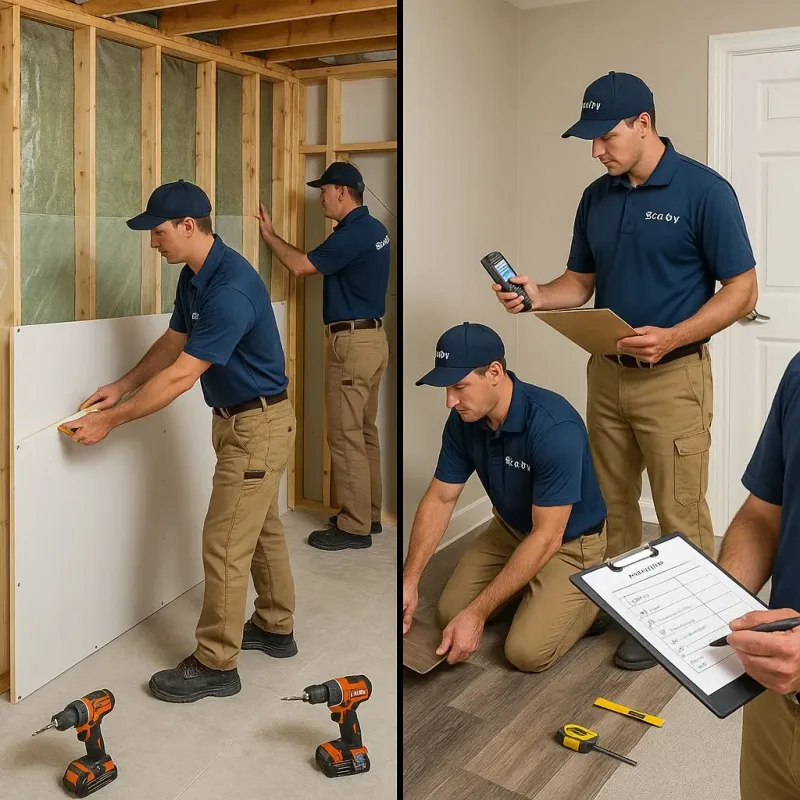 Repairs and Reconstruction process in Durand, WI